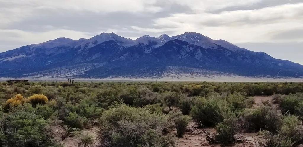 10+ acres Scenic San Luis Valley of Southern Colorado  * County Road 4S  frontage *