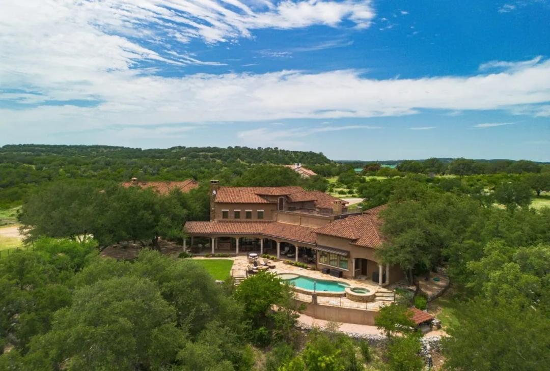 37+/- Acres With Custom Home & Guest Home & ½ mile of Pedernales River and Fall Creek Frontage
