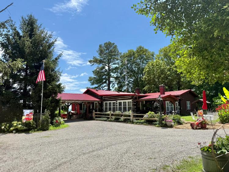 Charming home with stunning views on over 6 acres w/Huge Garage!