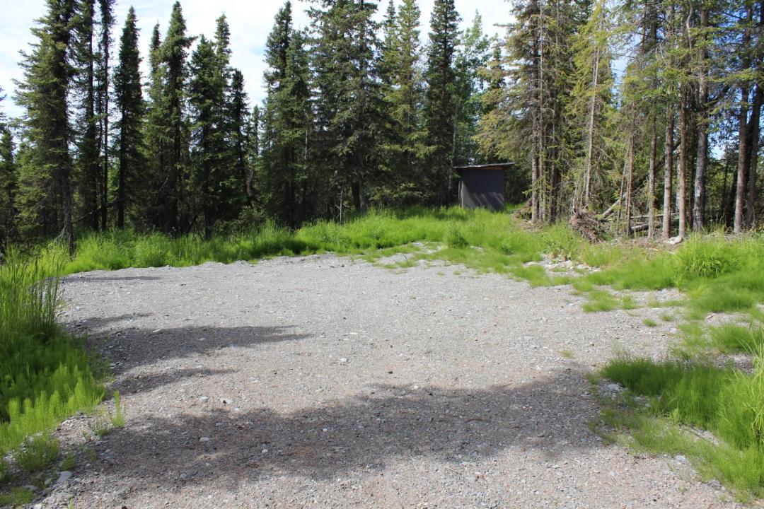 Kasilof fish camp in the making