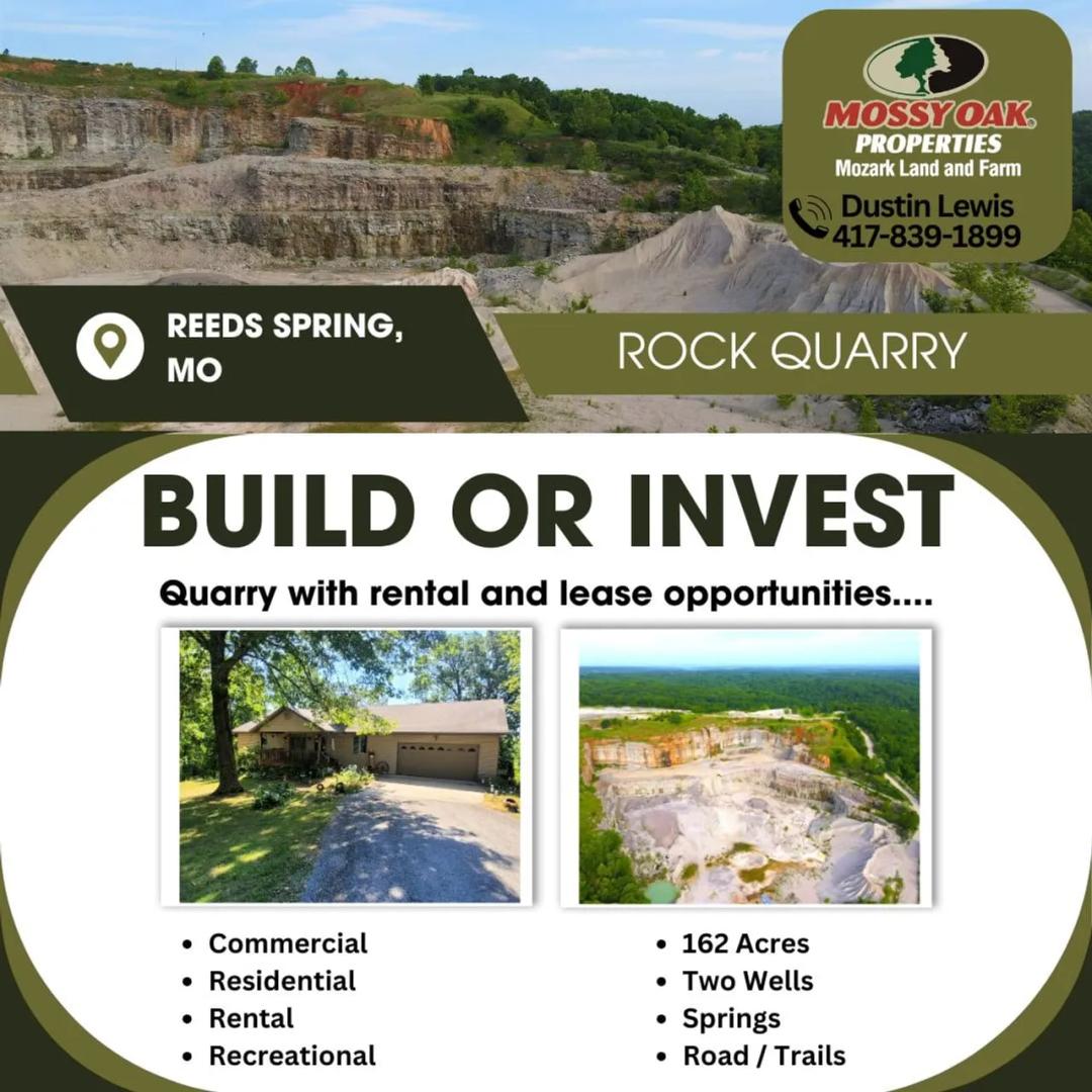 Quarry or recreational property