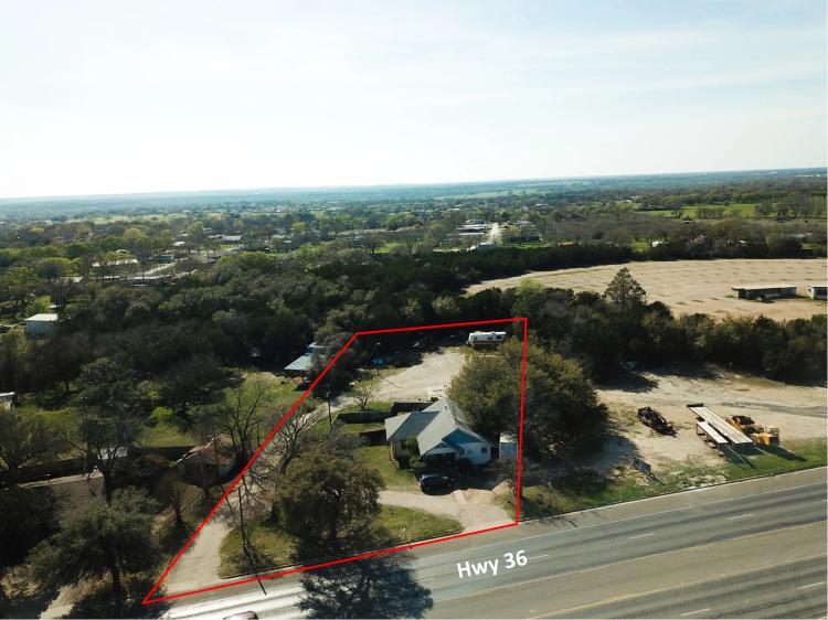 Commercial Land for Sale in Central Texas on State Highway 36