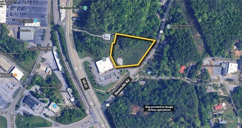 Retail Development Land Auction Alabaster, AL