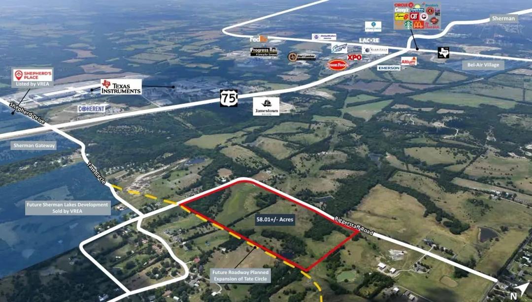 58+/- Acres | Investment Tract | Sherman, TX ETJ