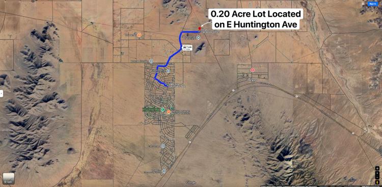 0.20 Acre Lot 4566 NO LIENS! NO BACK TAXES! 4 Miles Valle Vista Golf Course $1 No Reserve!
