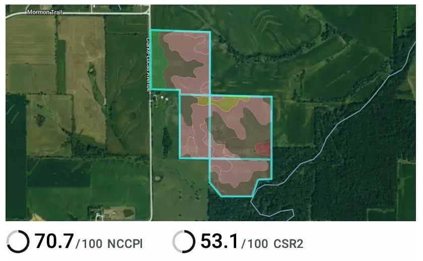 ±110-acre Lucas County farm near Woodburn IA