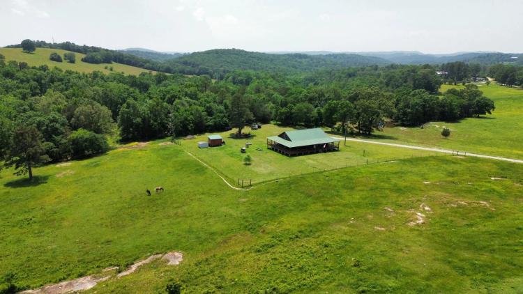 33-Acre Country Home in Izard County, Arkansas - Pastureland & Pond!