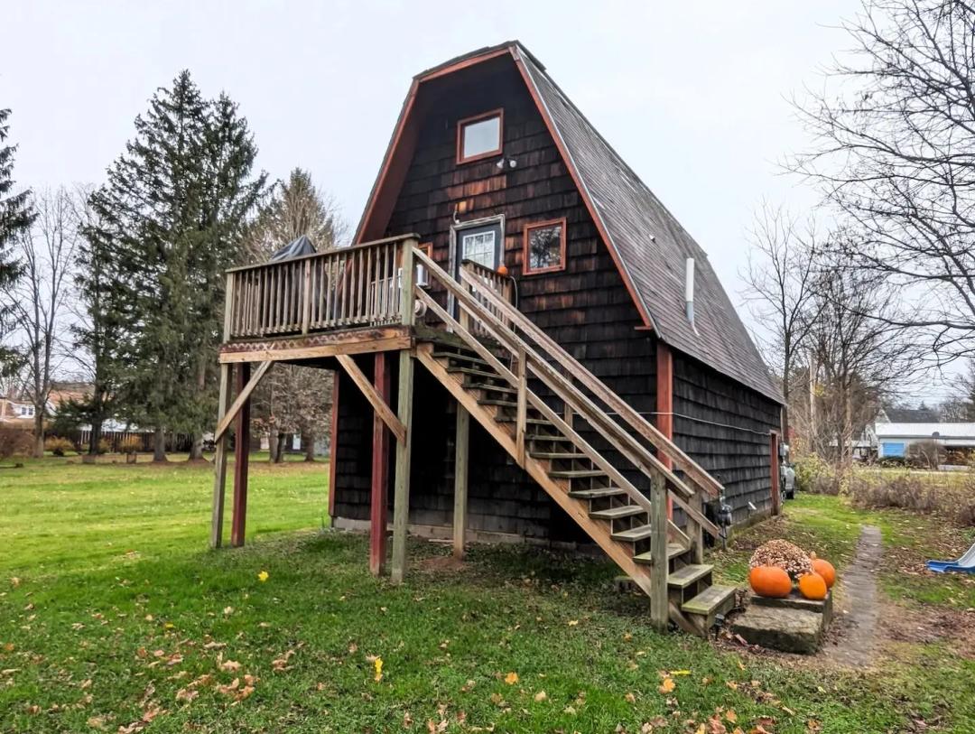 A-Frame Home in the Village of Belmont NY 8 Norton Street