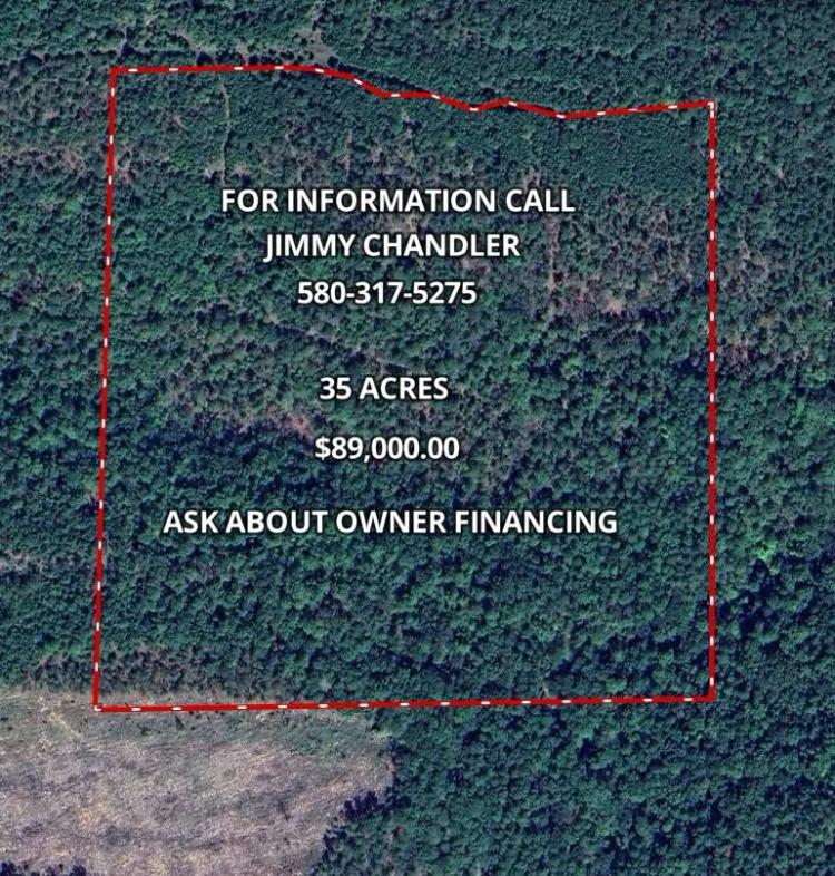 35 MOUNTAIN TOP ACRES WITH SPRING ALBION OKLA FOR SALE