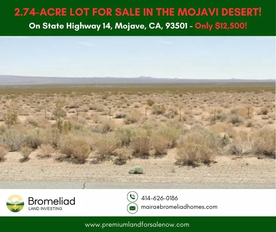 Aerospace Highway Frontage 2.74 Acres of Unapologetic Mojave High Desert