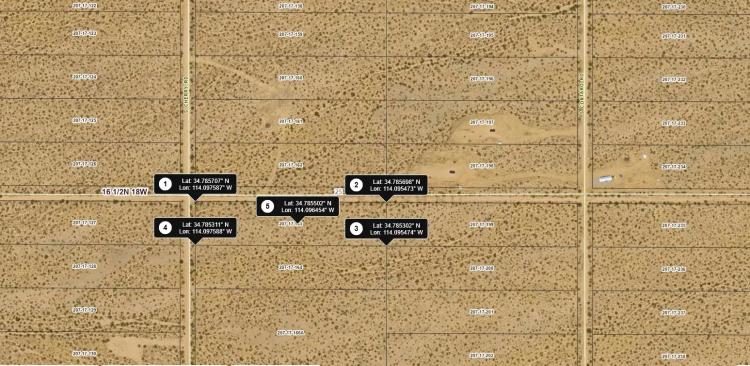 Desert Skies - Corner Lot - 2.1 Acres - Between Kingman and Lake Havasu