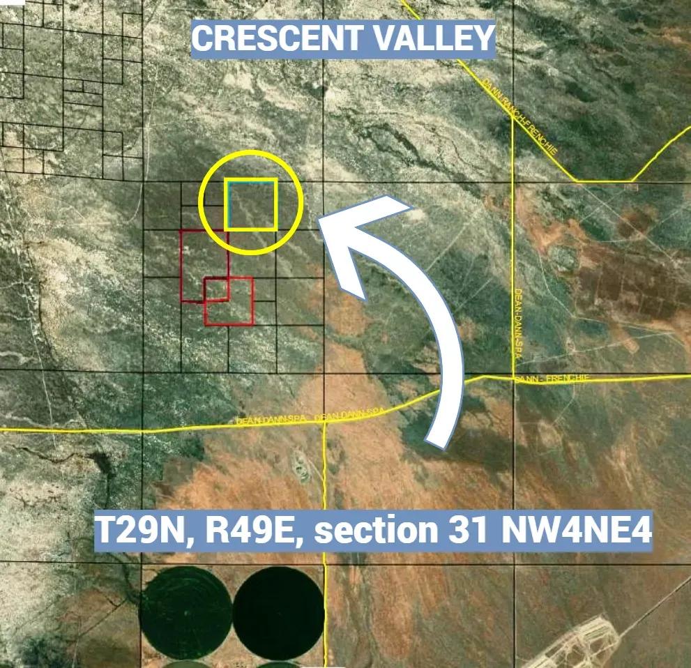CrescentValleysection31NW4NE4FinalTopo1A