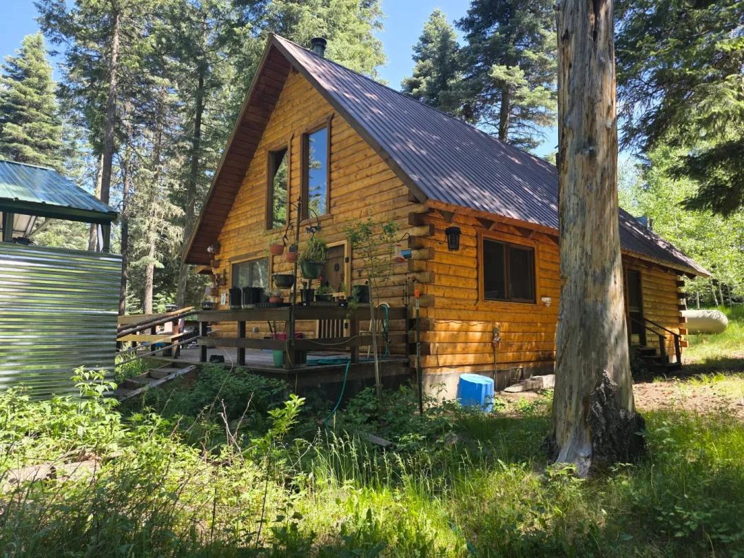 Mountain Log Cabin in Bayfield, CO for Sale on 0.76 Acres - Near Vallecito Lake