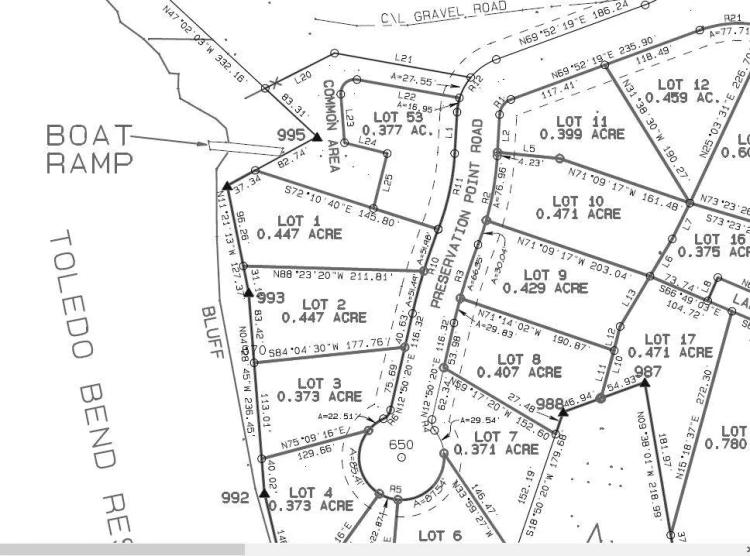 Lot 1 The Preserve Subdivision at Toledo Bend