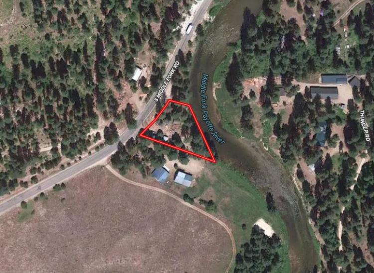 Garden Valley River Frontage Property