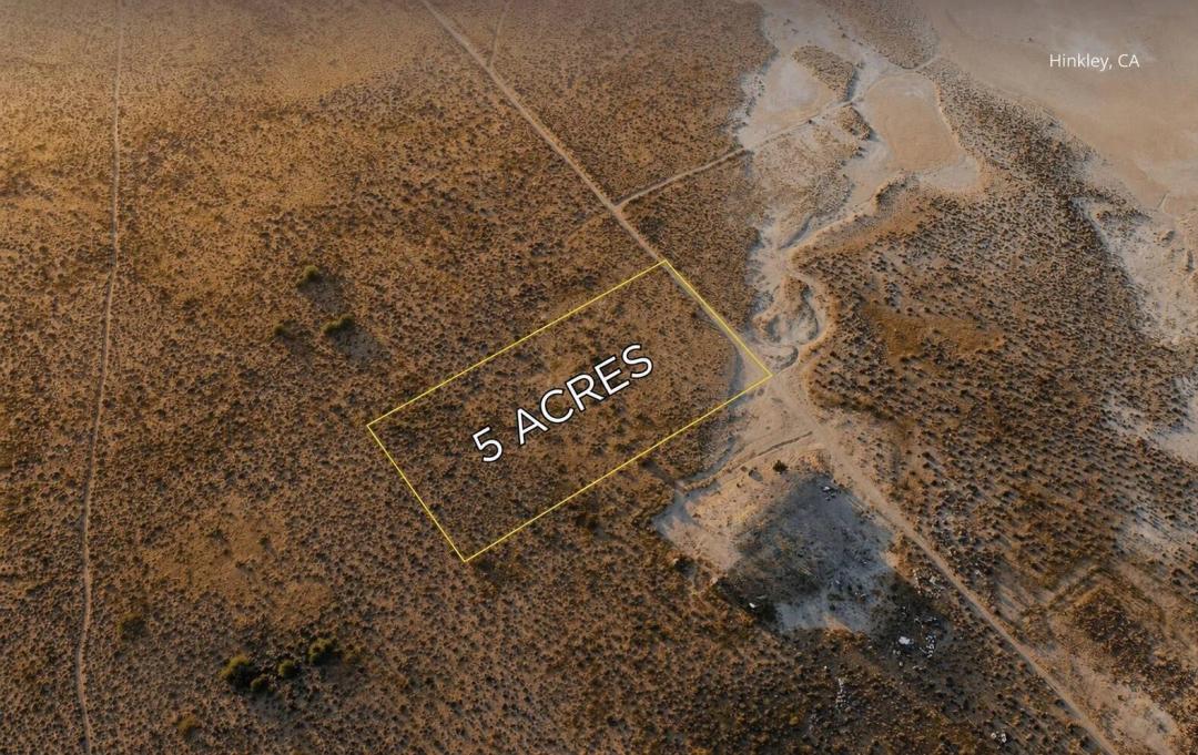 5 Acres of Vacant Land Near Hinkley, California