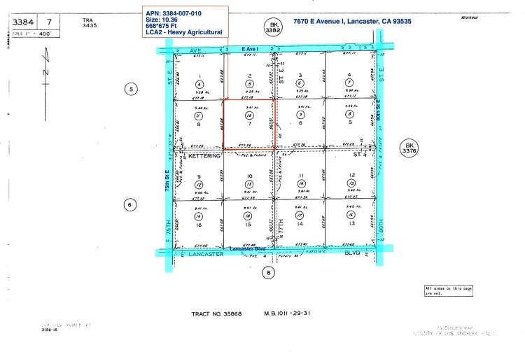 7670 E Avenue I Street E, Lancaster, CA 93535