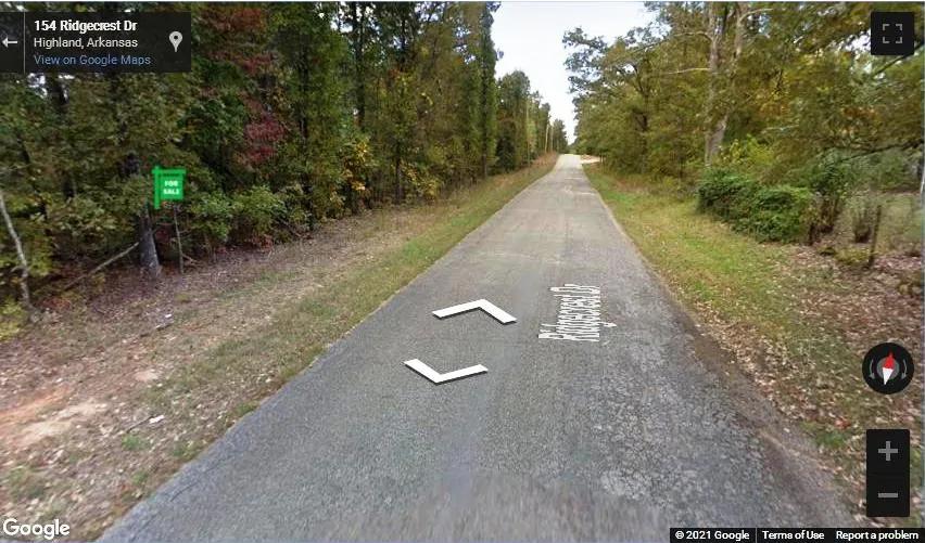Residential Treed Lot  near Highland Arkansas