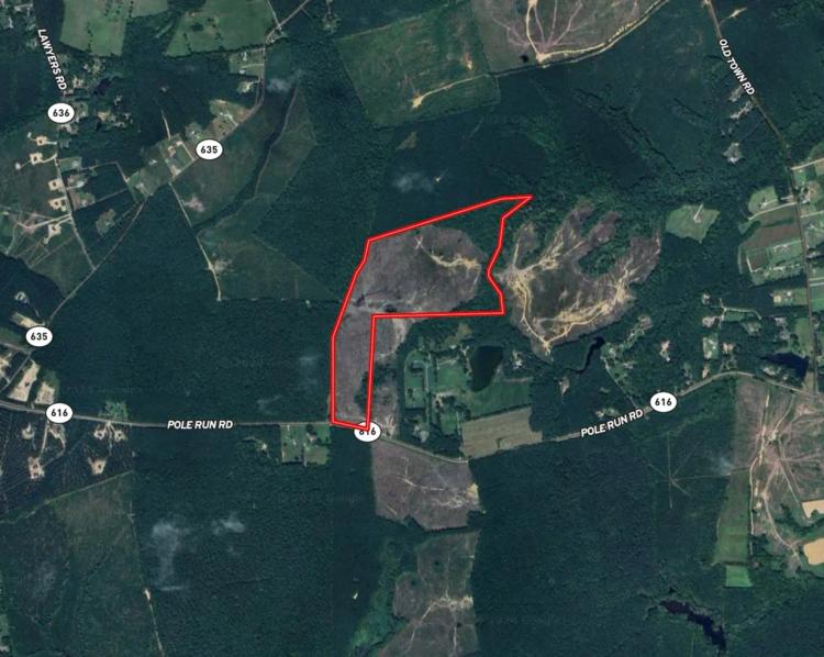 UNDER CONTRACT!!  89.1 acres of Hunting and Timberland For Sale in Prince George County VA!