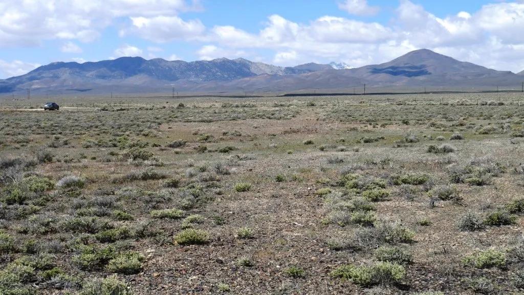Paved Hwy 306  Frontage Crescent Valley Nevada Camp RV Build