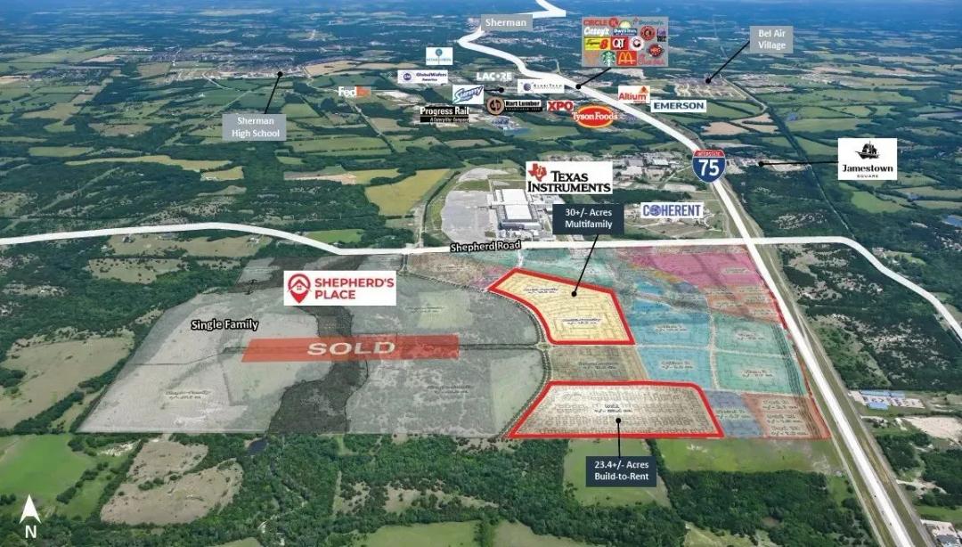 53.4 Acres of Land for Sale in Sherman, Texas