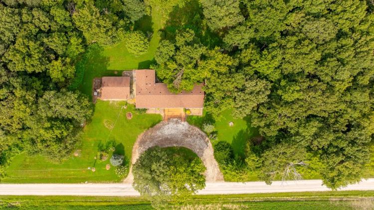 spacious home is nestled on 20 acres in the heart of big whitetail country