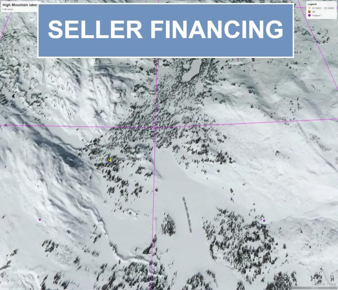 Alaska, Matanuska-Susitna Borough, 4.98 Acres High Mountain Lakes, Block 29, Lot 2. TERMS $177/Month