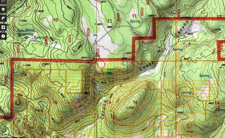 On the Escarpment above Cooks Canyon*  HUGE southerly views * Camp RV Build southern Oregon