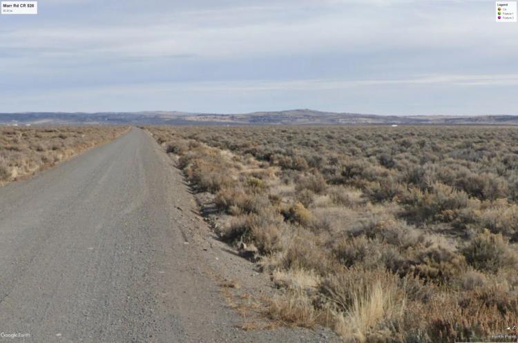 California High desert - East of Ravendale and Termo on County Road