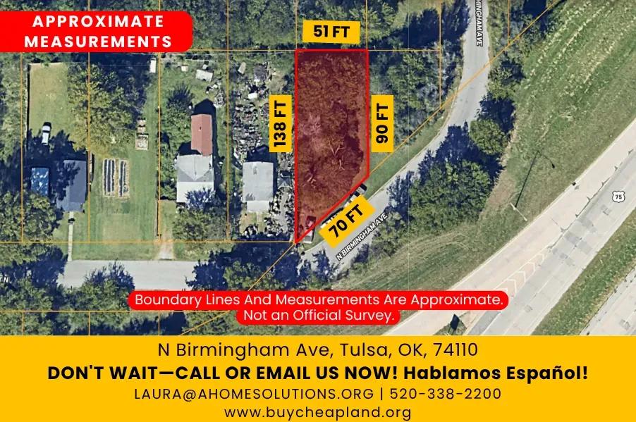 Develop or Dwell on this 0.13ac vacant lot in the Heart of Tulsa, OK