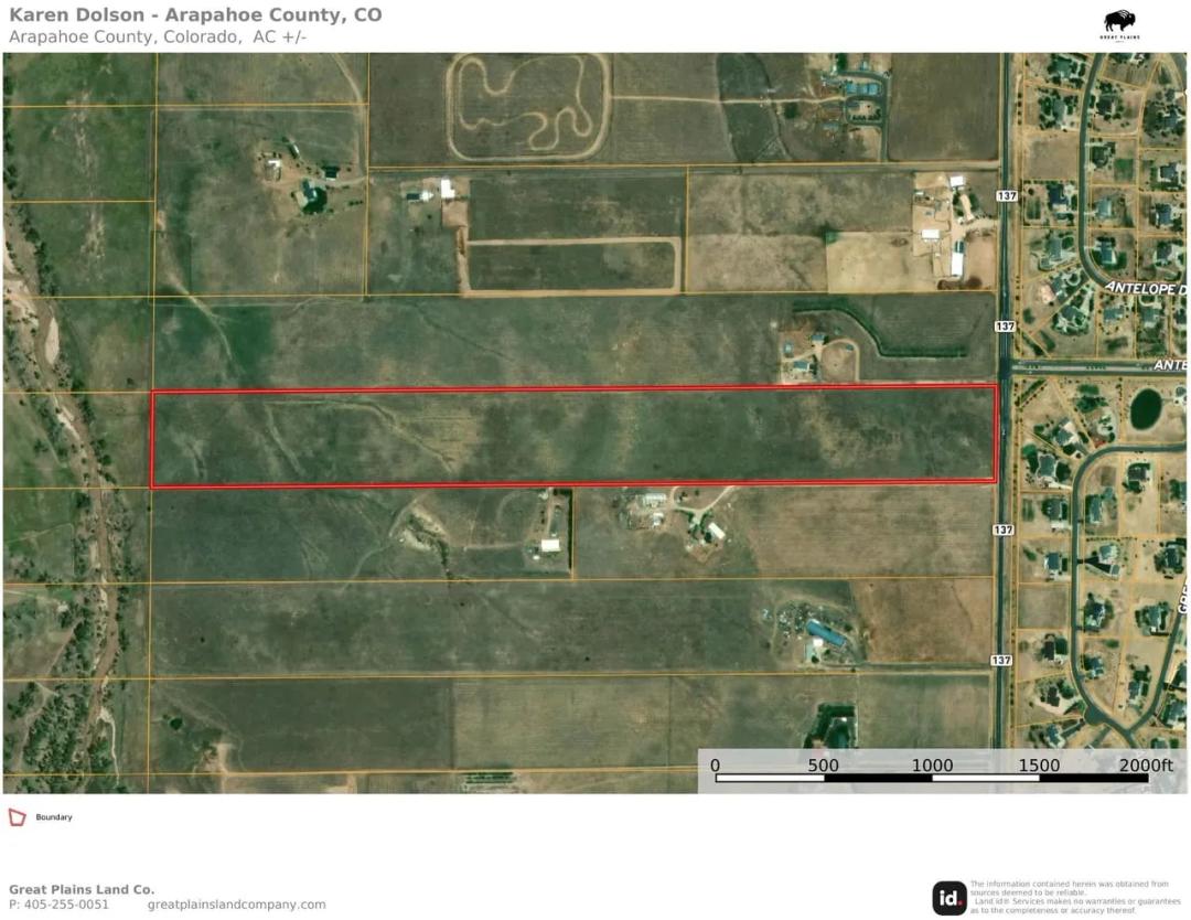 39.5 Acres - Kiowa-Bennett Rd