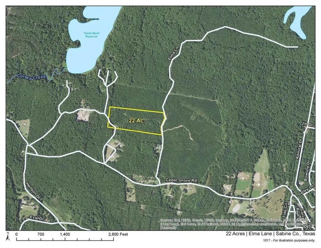 21 acres | T-2 | Elma Lane | 1017