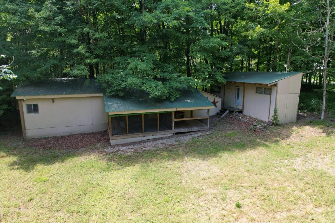 Established Tug Hill Adventure Camp with Numerous Trails