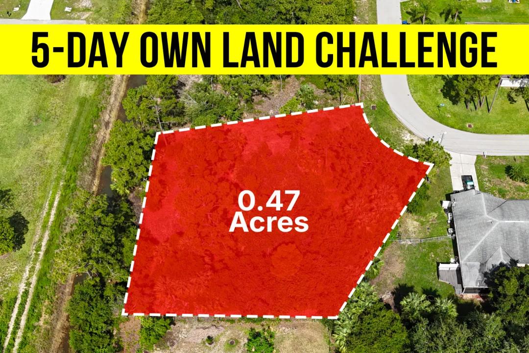 0.47 Acres Affordable Entry to a Growing FL Area & 35 Min to Fort Myers