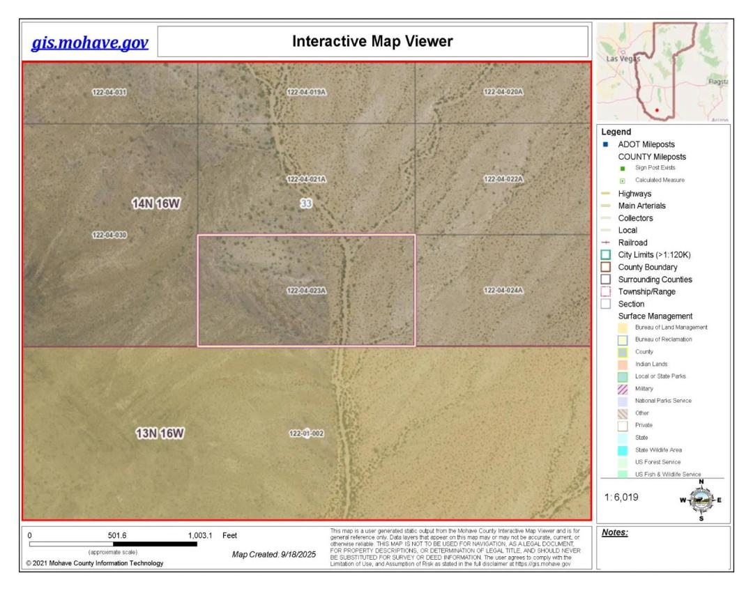 Vacant Lot in Yucca, AZ