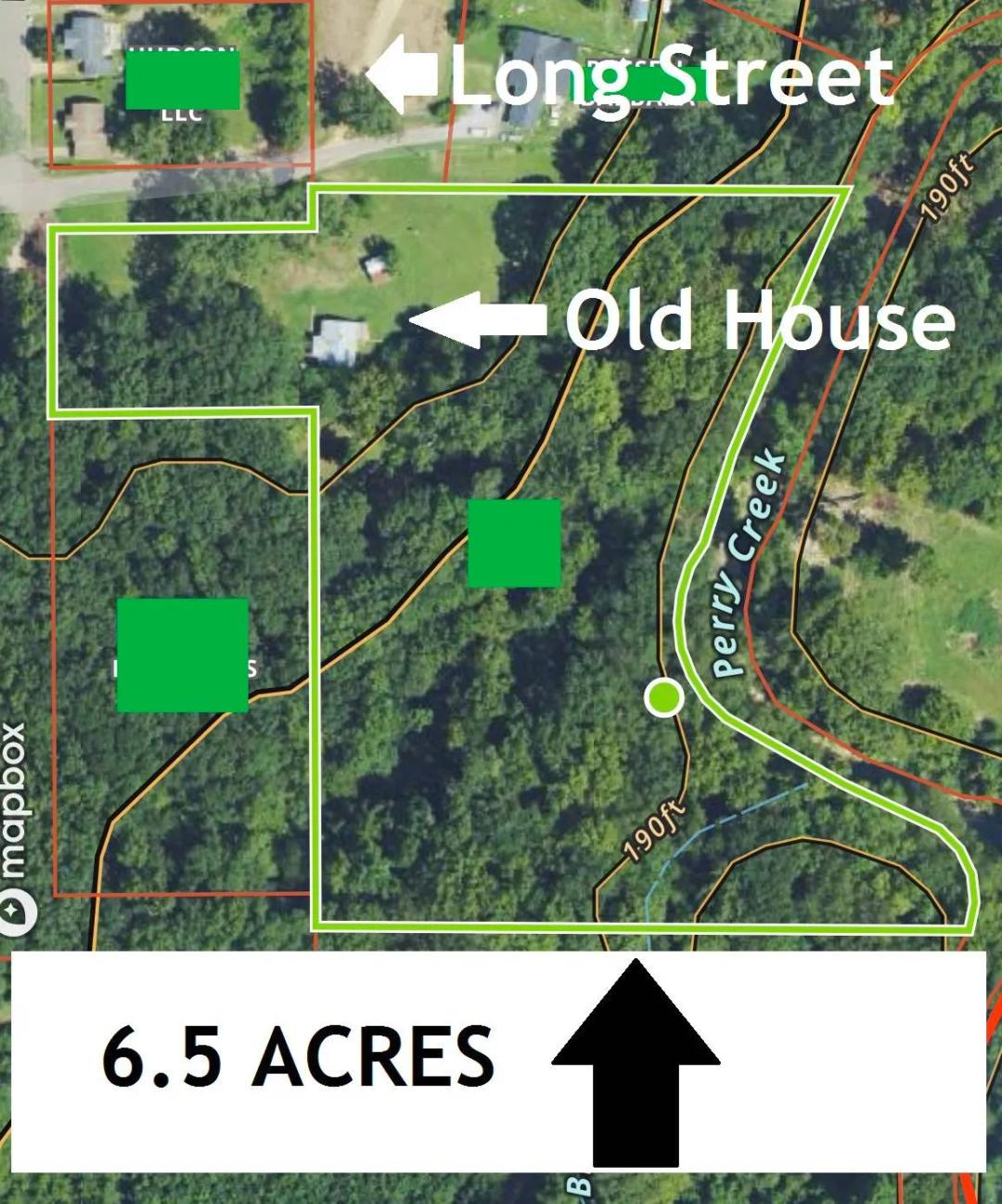 6.5 Acres with Old Home, Oaks &amp; Outbuildings