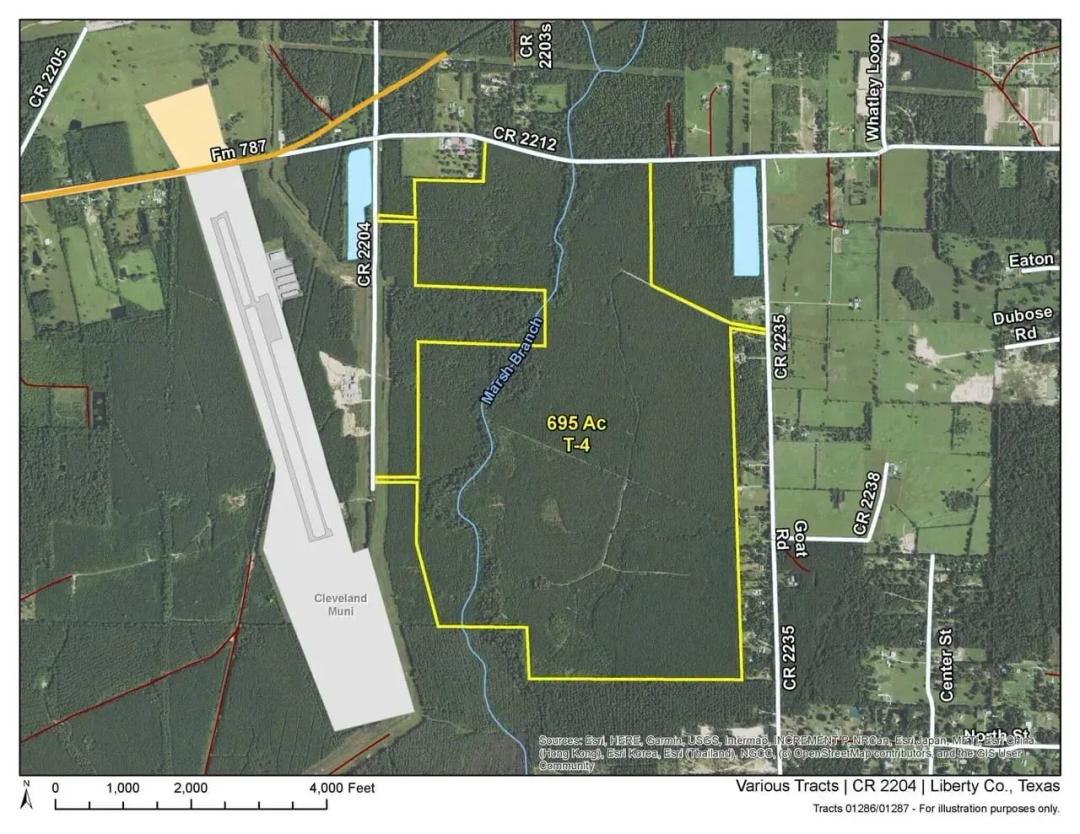 695 Acres | T-4 | CR 2204 | 01286/01287