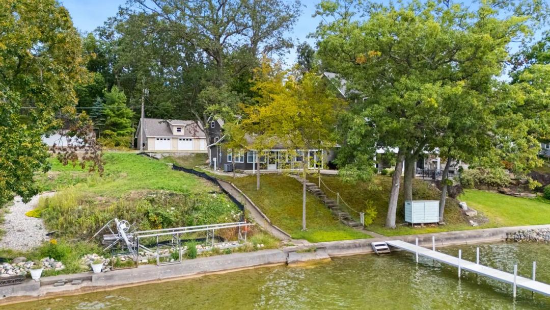 Fully Renovated Lakefront Home in Angola, IN for Sale - Crooked Lake Retreat!