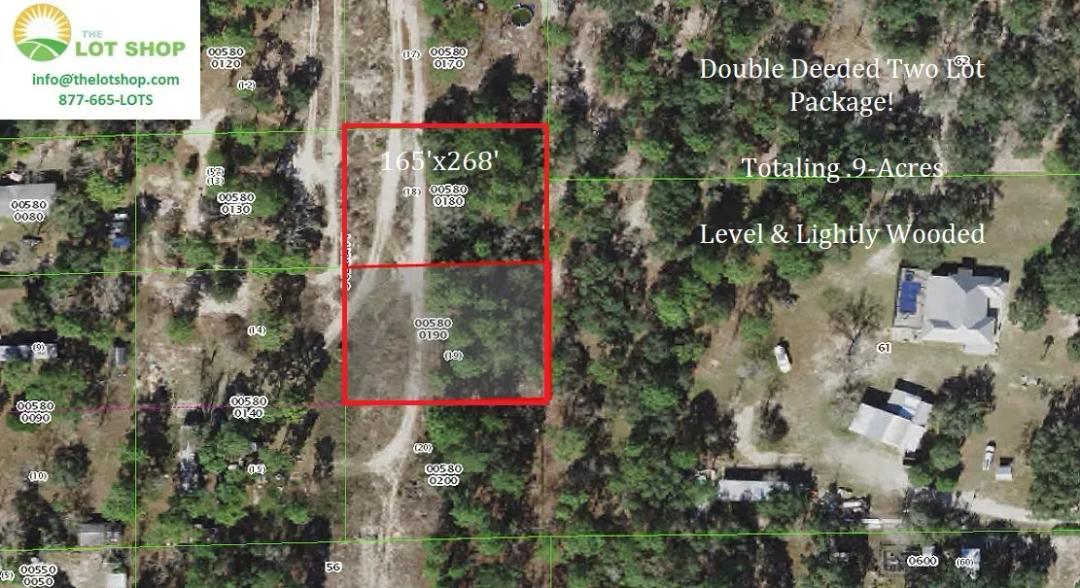 Double Lot Package in Citrus County! 2 DEEDS=More Options!
