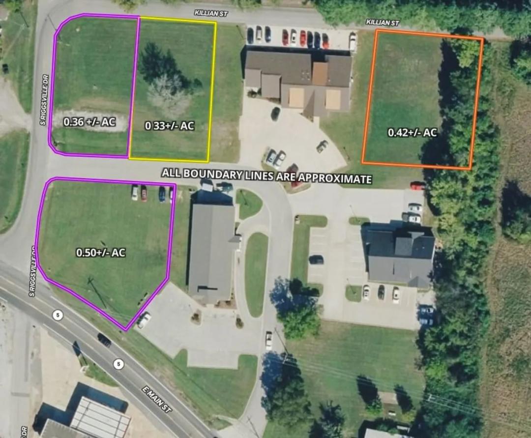 Commercial LOTS, Main Street, Mtn. View, AR, Four separate lots or can be sold together, 2.25 total acres