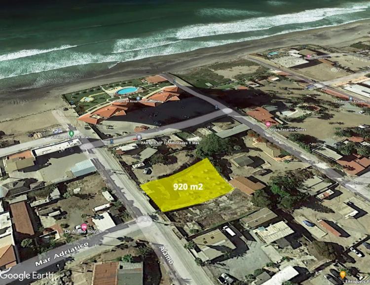 Land For Sale Of 0.22 Acres, Rosarito Centro, Álamo, B.C.