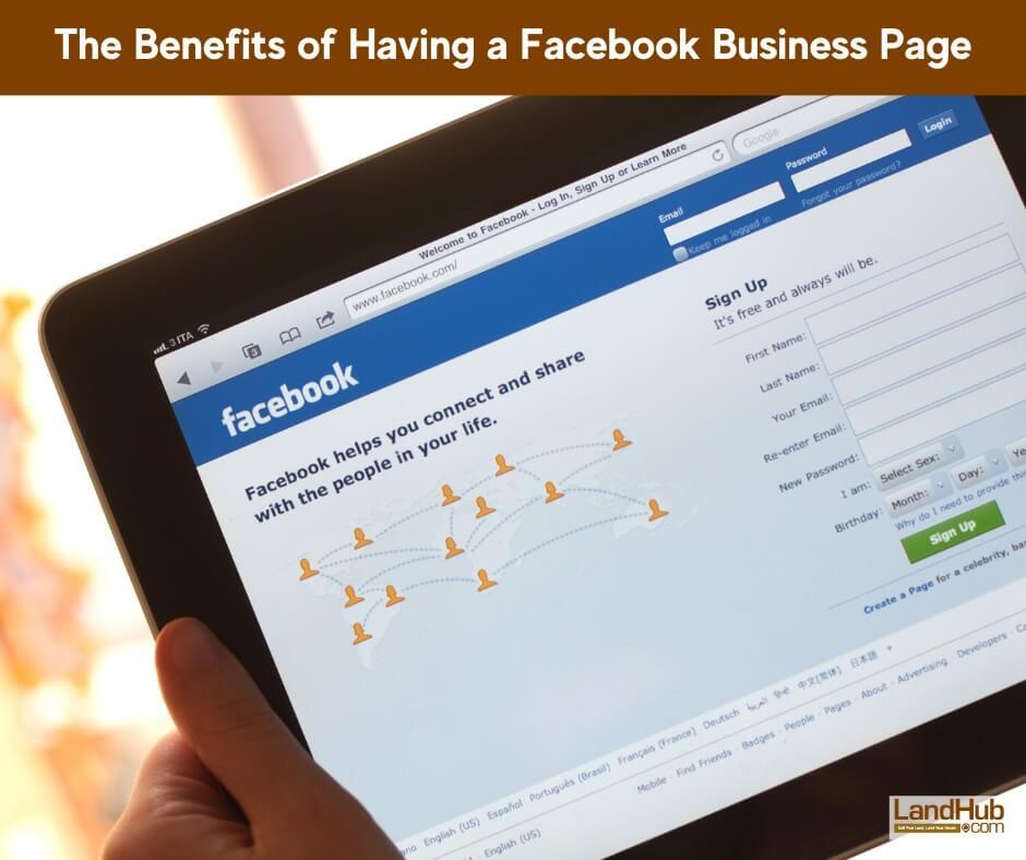 the benefits of having a facebook business page