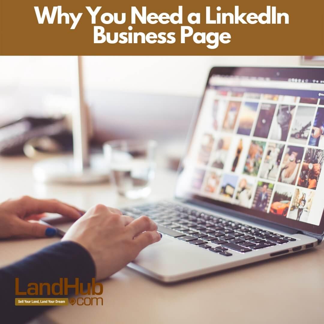 why you need a linkedin business page