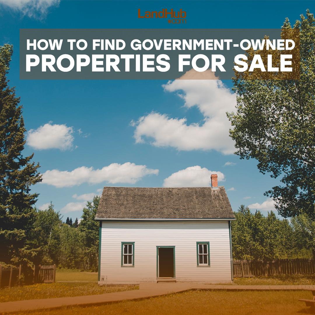 how to find government-owned properties for sale