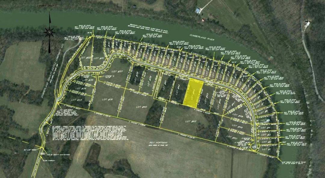 Cumberland River Property with Utilities Installed For Sale