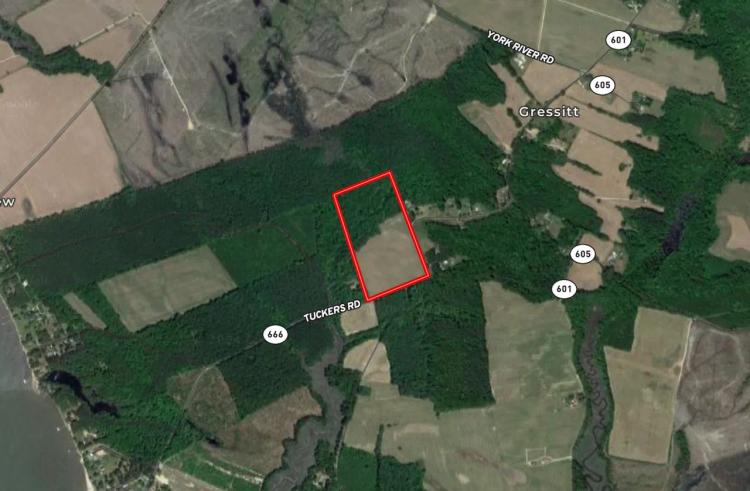 UNDER CONTRACT!!  25.5 acres of Crop and Timber Land For Sale in King and Queen County VA!