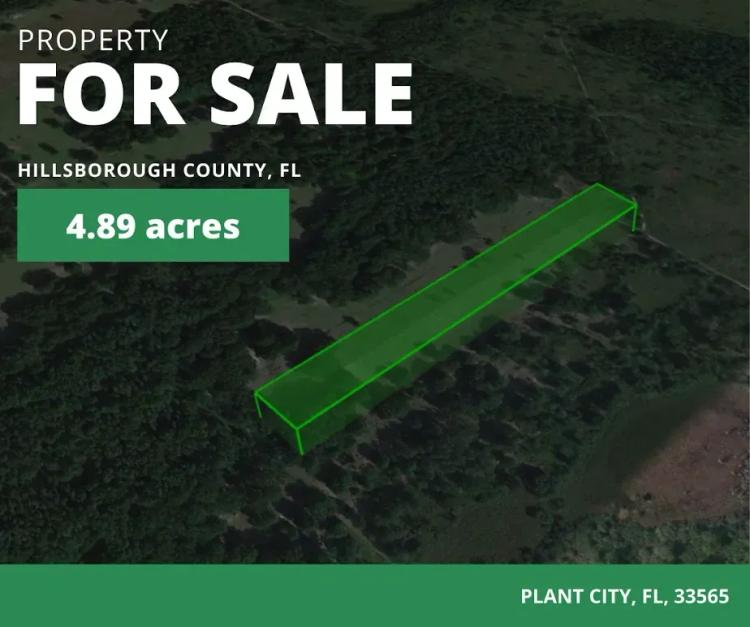 4.89-Acre Property Available in Hillsborough County, Florida