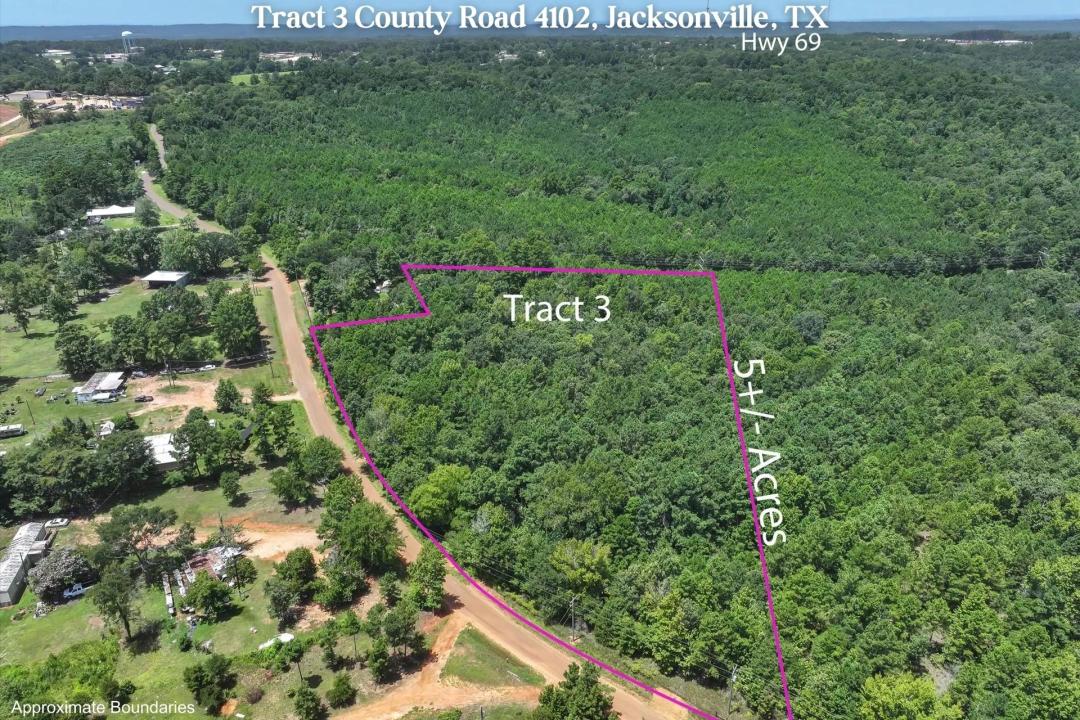Tract 3 County Road 4102, Jacksonville, Texas 75766