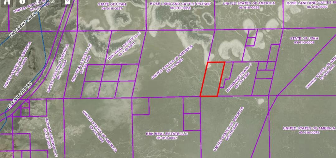 80 acres NW Fringes of the Great Salt Lake