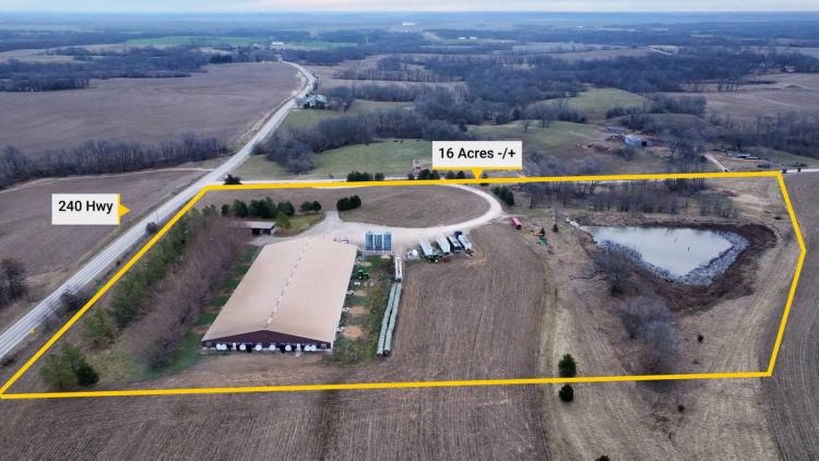 16.00 Acres at 37119 300th Trl